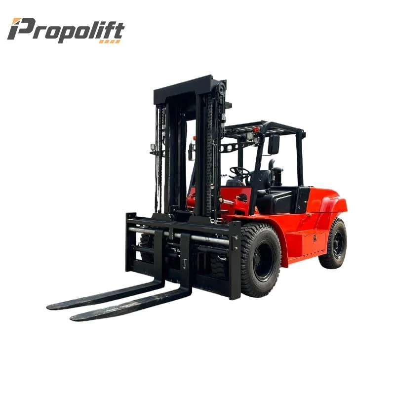 12 ton diesel forklift front side view