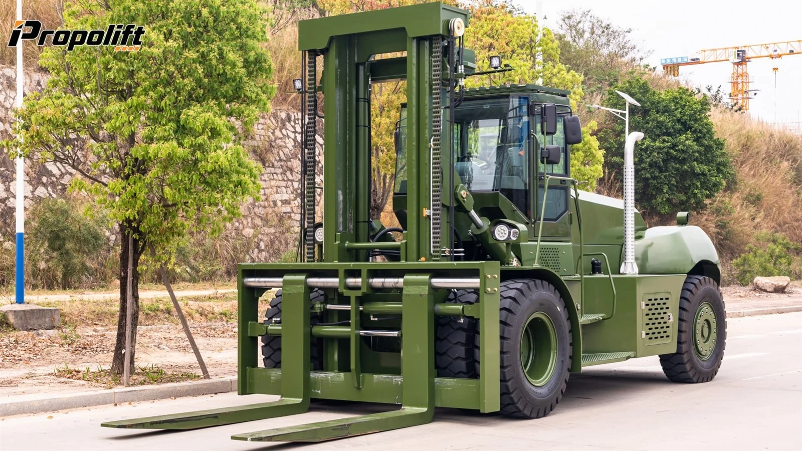 25 ton forklift with duplex mast 25 ton forklift with duplex mast