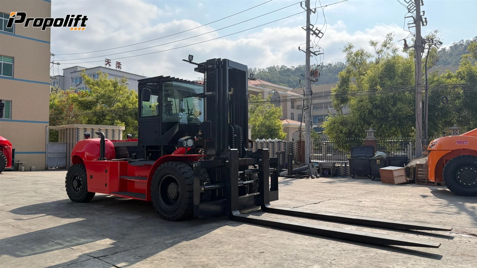 heavy duty forklift with long forks-18 ton forklift heavy duty forklift with long forks-18 ton forklift