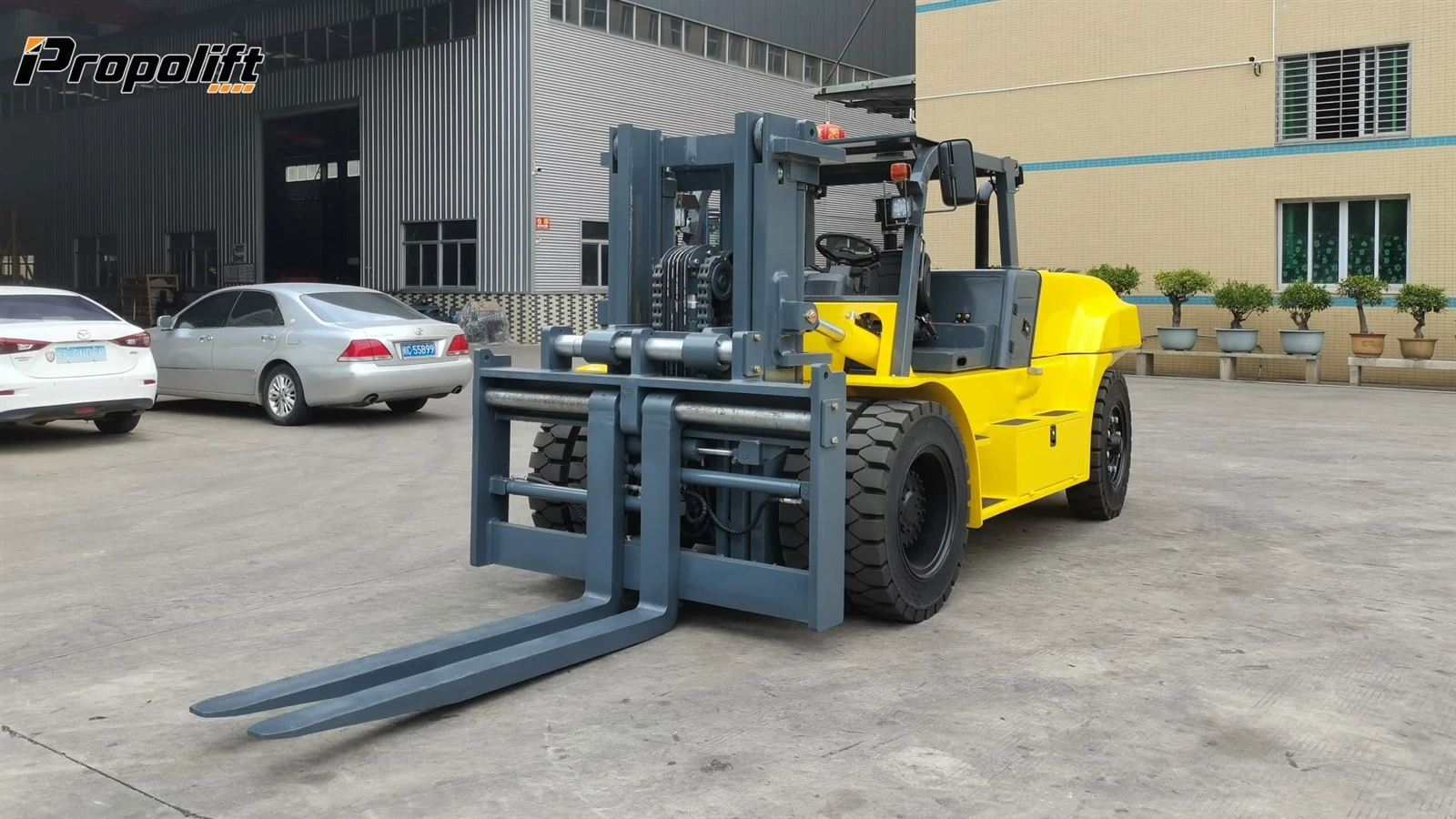 container forklift with free lift mast container forklift with free lift mast